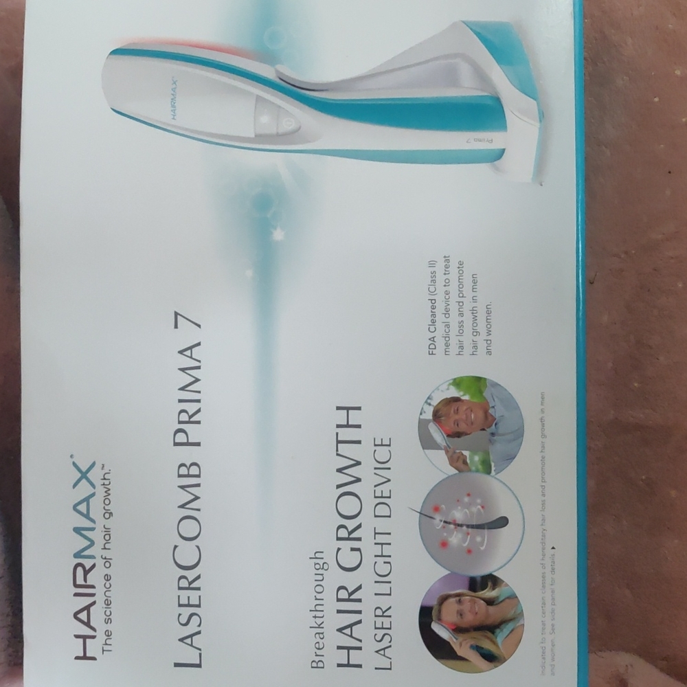 HairMax laser combo prima 7 basically new inbox